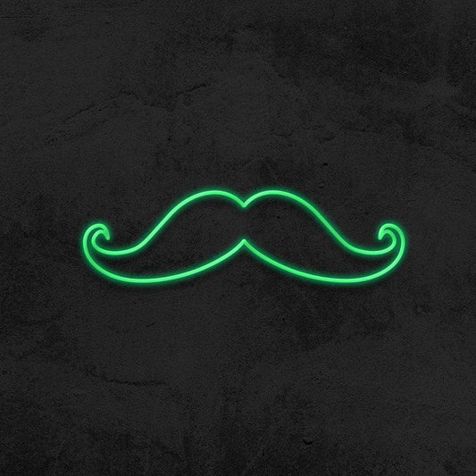 Mustache - LED Neon Sign