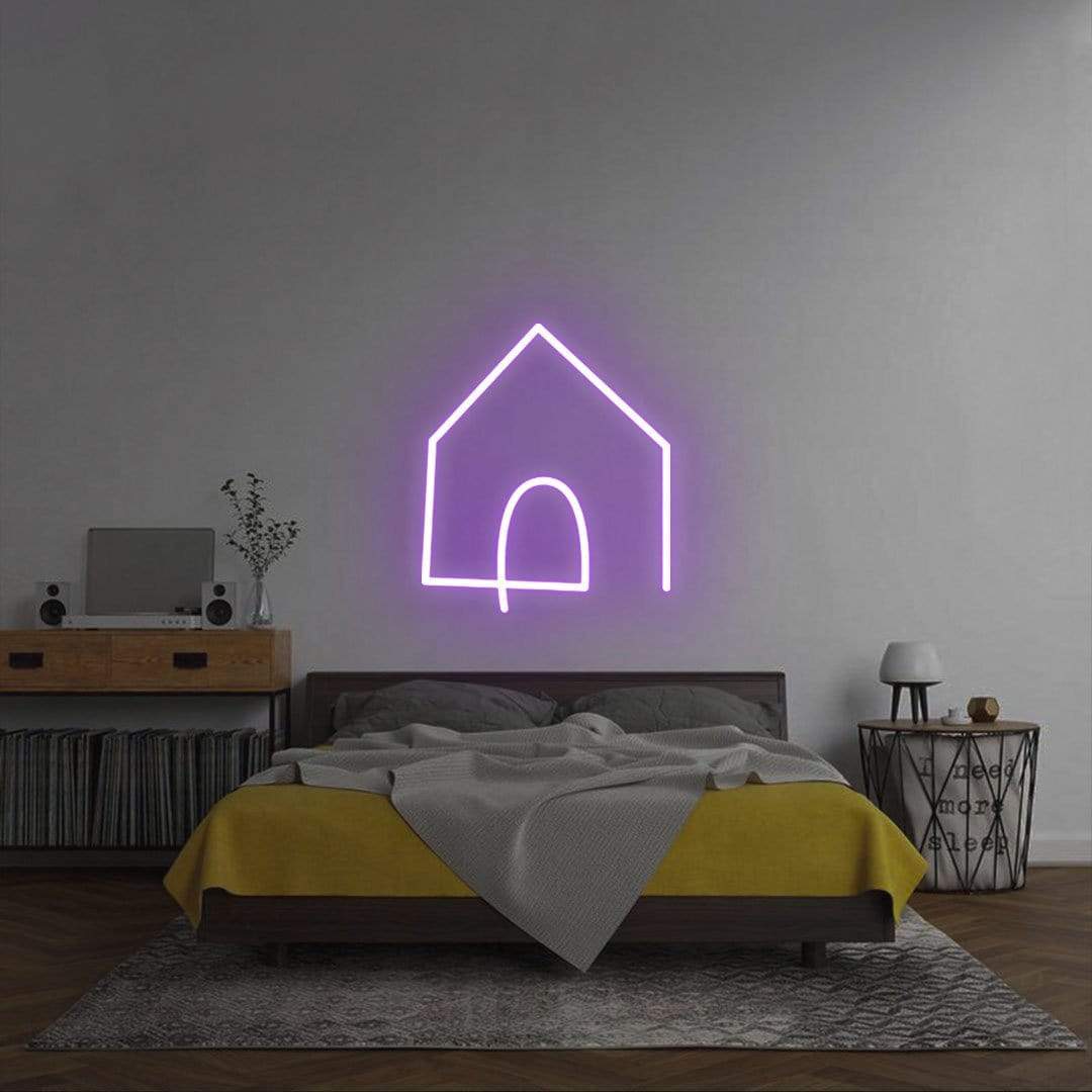 'Home' Neon Sign