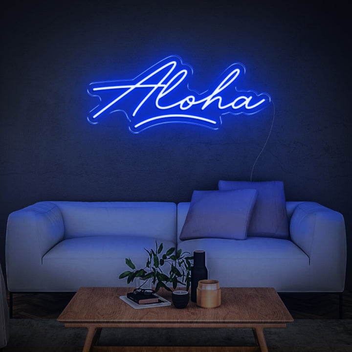 Aloha - LED Neon Sign