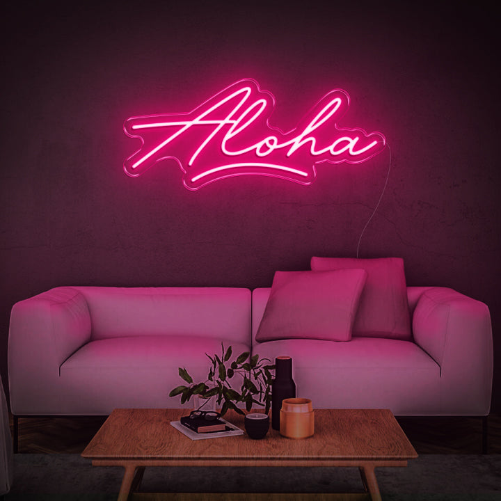 Aloha - LED Neon Sign