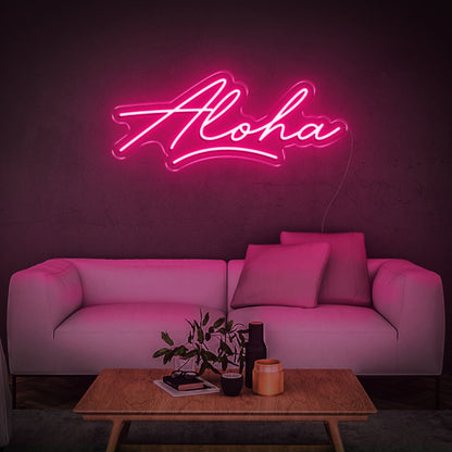 Aloha - LED Neon Sign