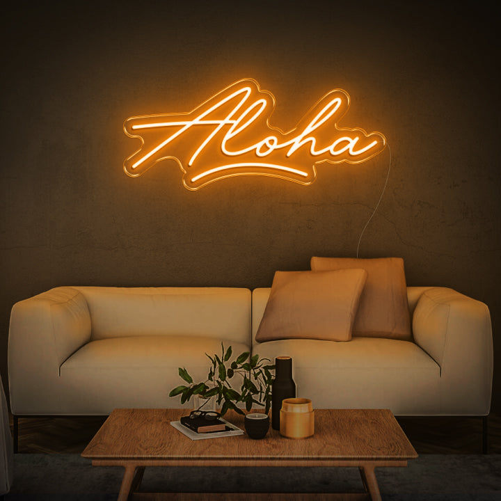 Aloha - LED Neon Sign