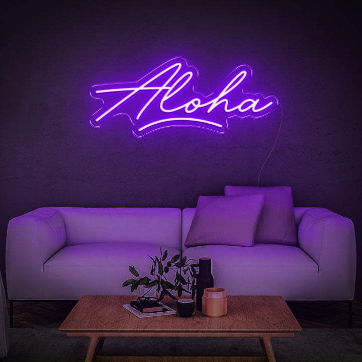 Aloha - LED Neon Sign