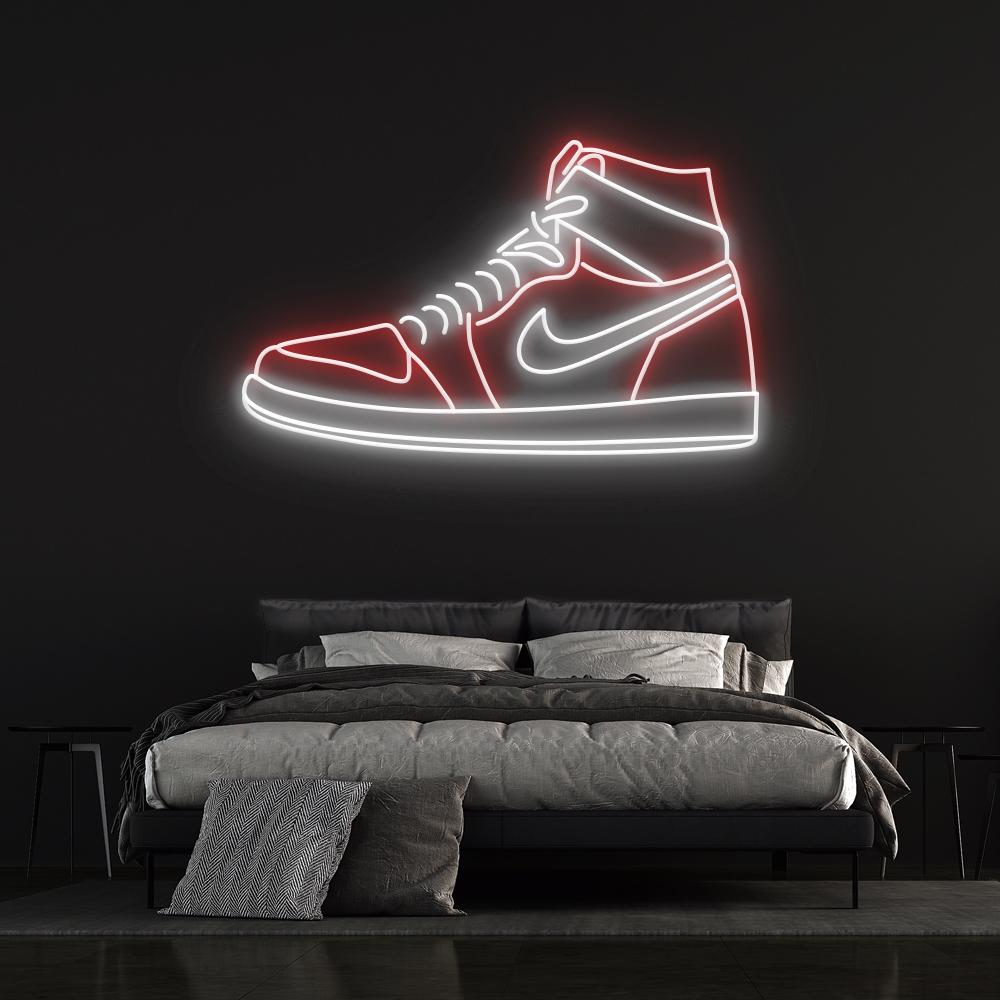 Air Jordan 1 Multicolour Neon Sign