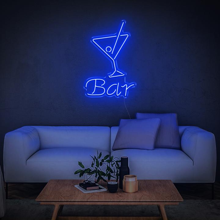 'Bar' LED Neon Sign