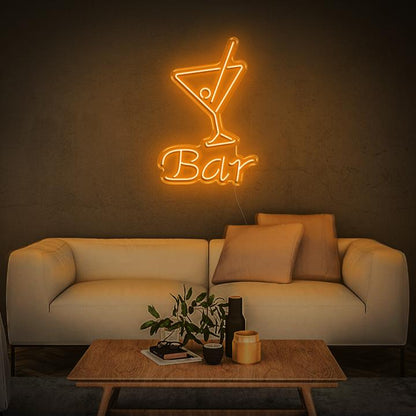 'Bar' LED Neon Sign