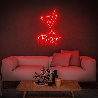 'Bar' LED Neon Sign