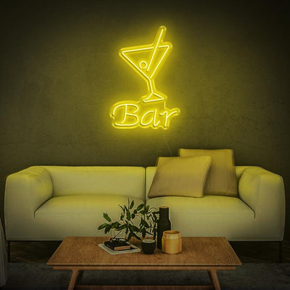 'Bar' LED Neon Sign