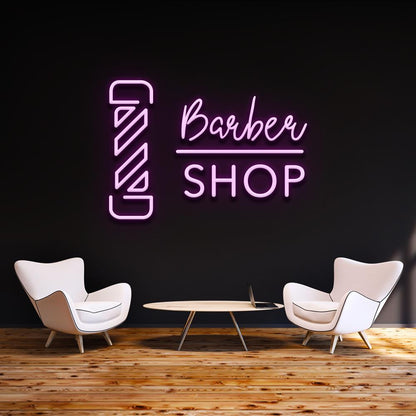 Barbershop Signage - LED Neon Sign