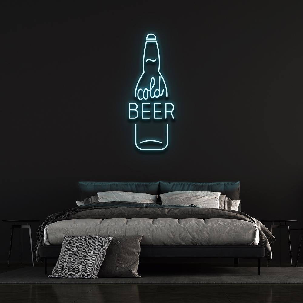 Cold Beer - LED Neon Sign