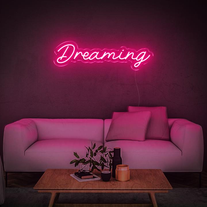 'Dreaming' LED Neon Sign