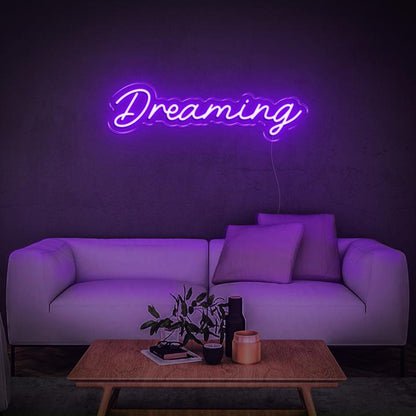 'Dreaming' LED Neon Sign