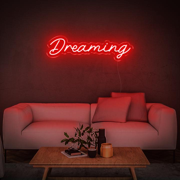 'Dreaming' LED Neon Sign