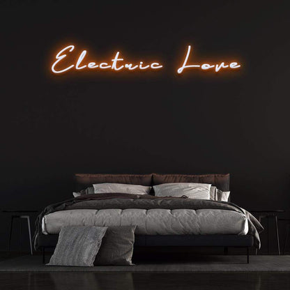 'Electric Love' Neon Sign