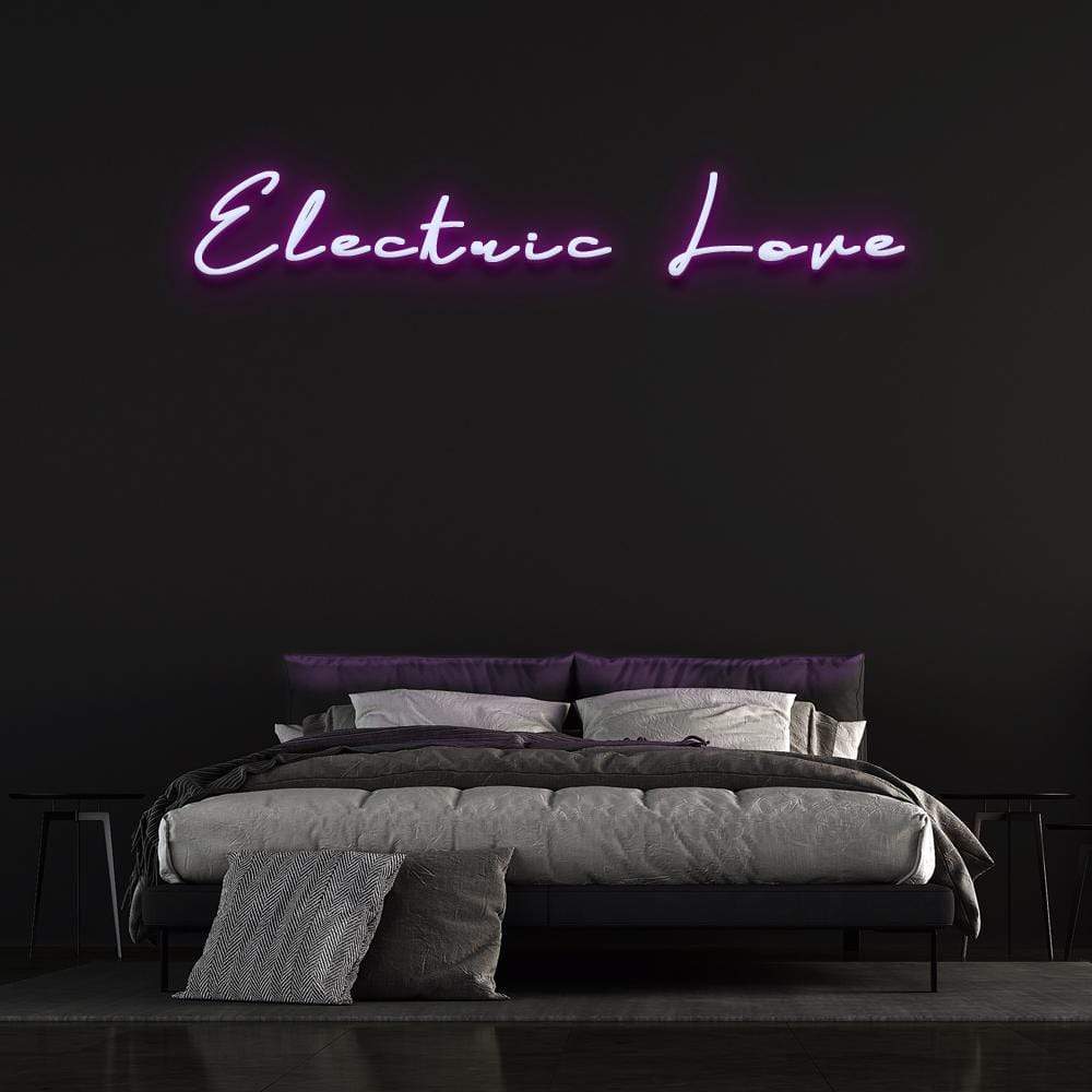 'Electric Love' Neon Sign