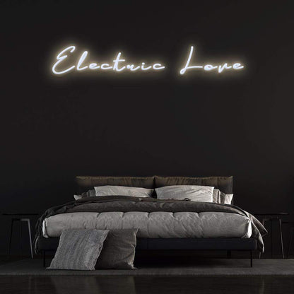 'Electric Love' Neon Sign