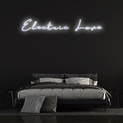 'Electric Love' Neon Sign