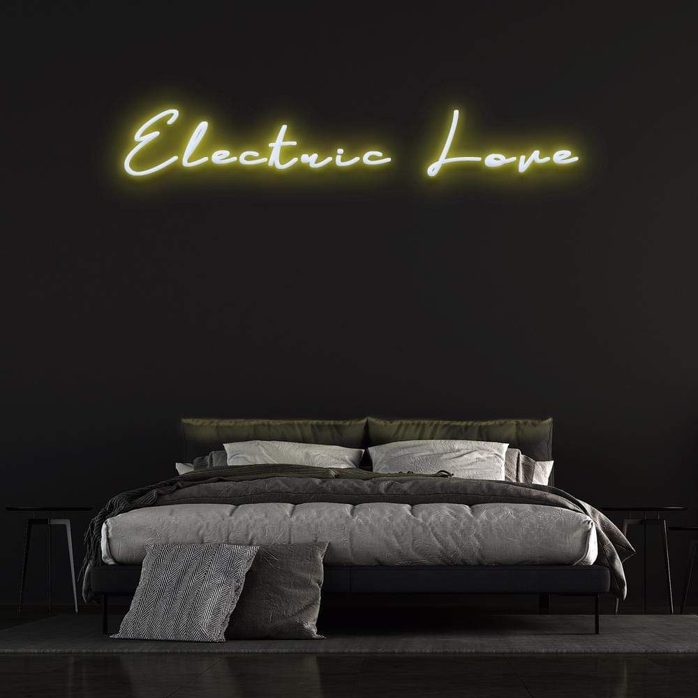 'Electric Love' Neon Sign