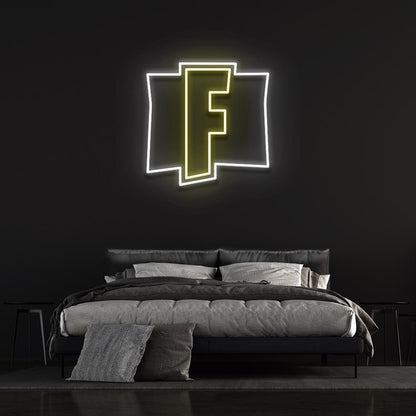 Fortnite logo LED Neon Sign