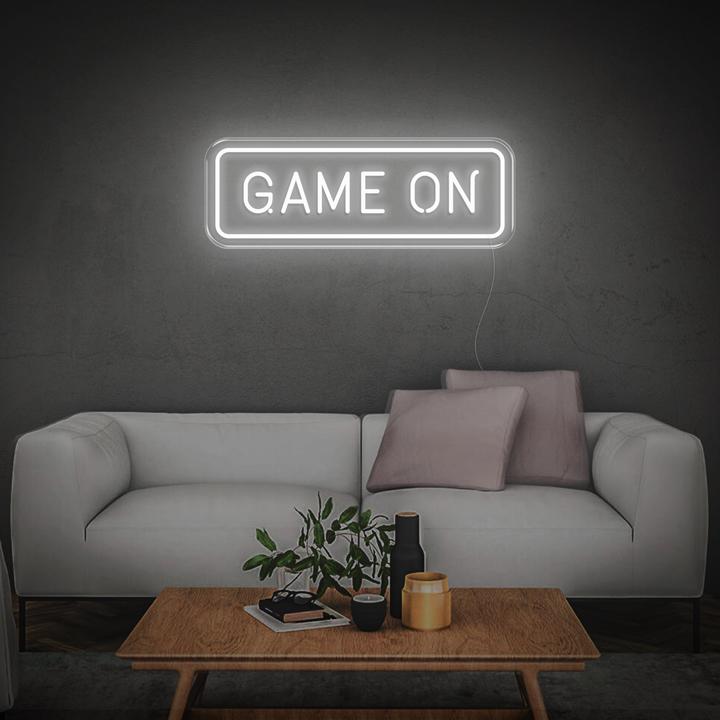 'Game On' LED Neon Sign