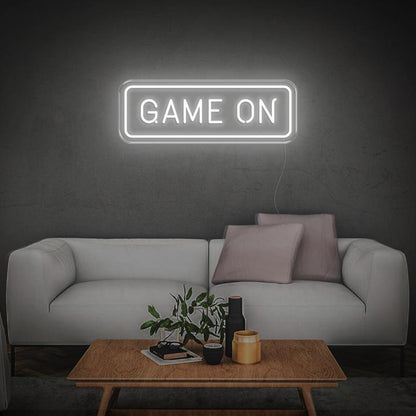 'Game On' LED Neon Sign