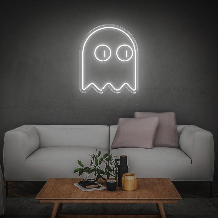 'Gamer Ghost' LED Neon Sign