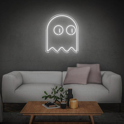 'Gamer Ghost' LED Neon Sign