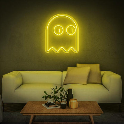 'Gamer Ghost' LED Neon Sign