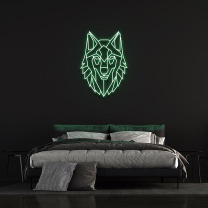 Geo Wolf - Neon Sign