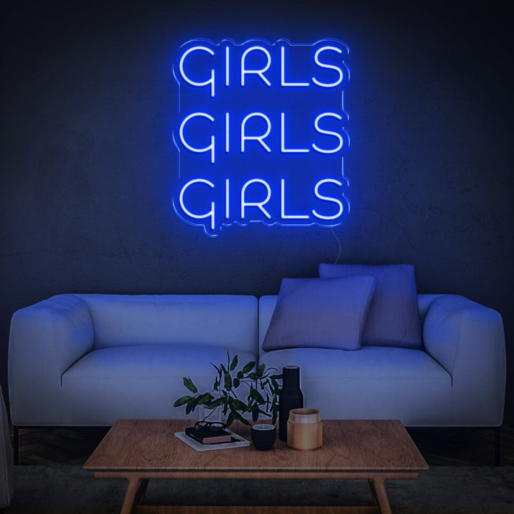 'GIRLS' Neon Sign