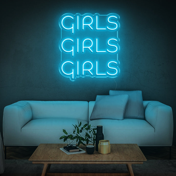 'GIRLS' Neon Sign