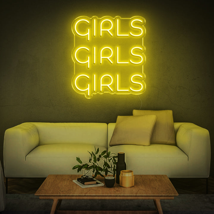 'GIRLS' Neon Sign