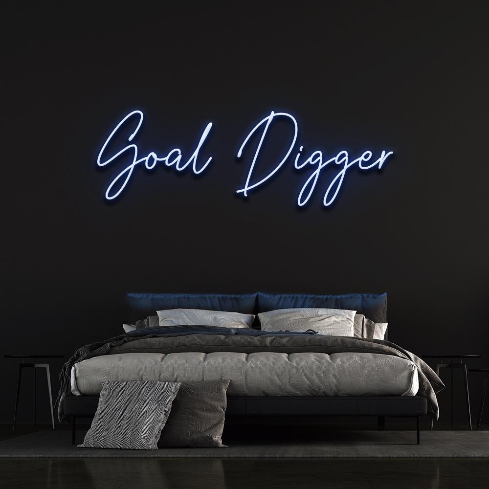 Goal Digger Neon Sign