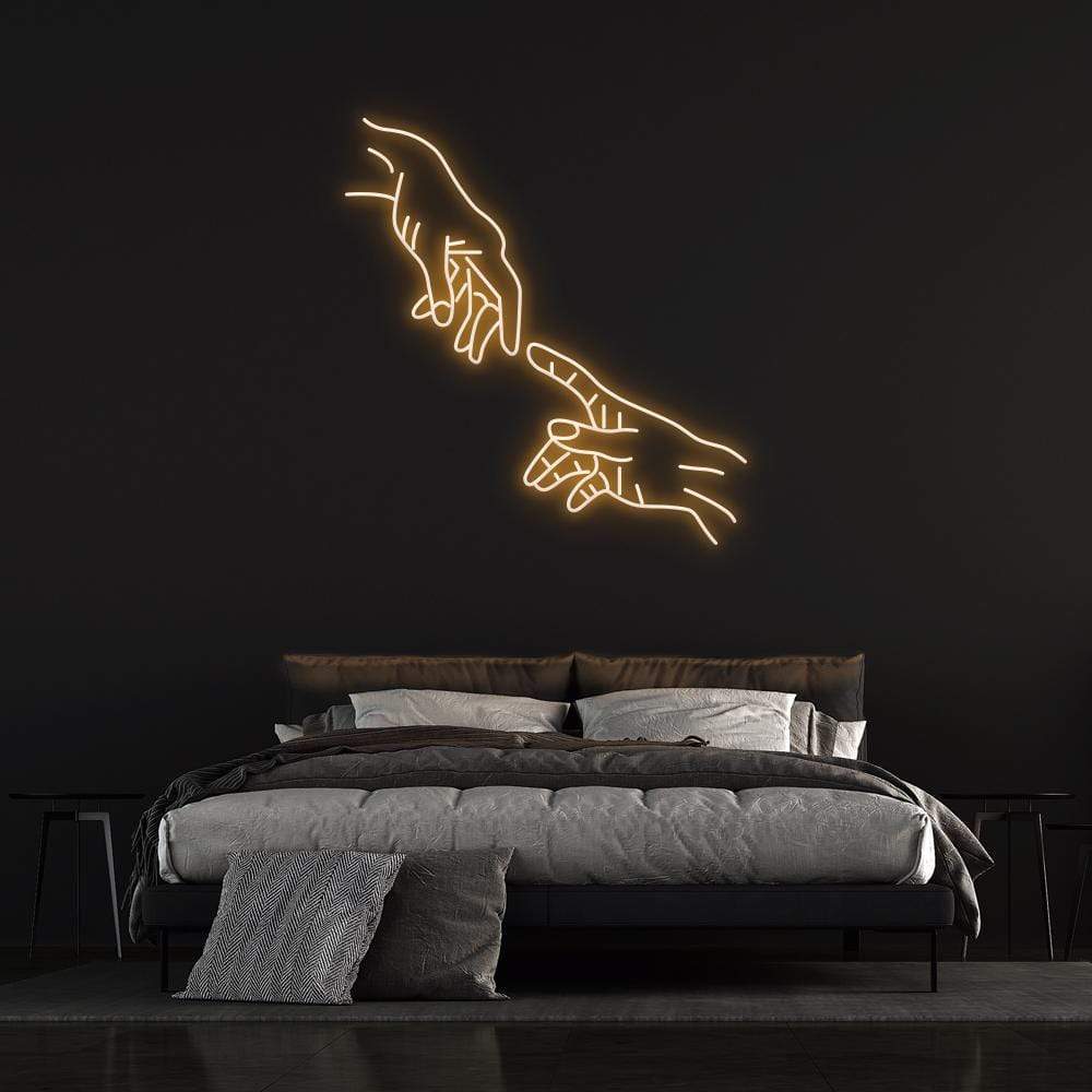 Hands of God - LED Neon Sign