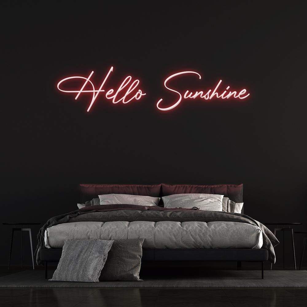 Hello Sunshine - LED Neon Sign