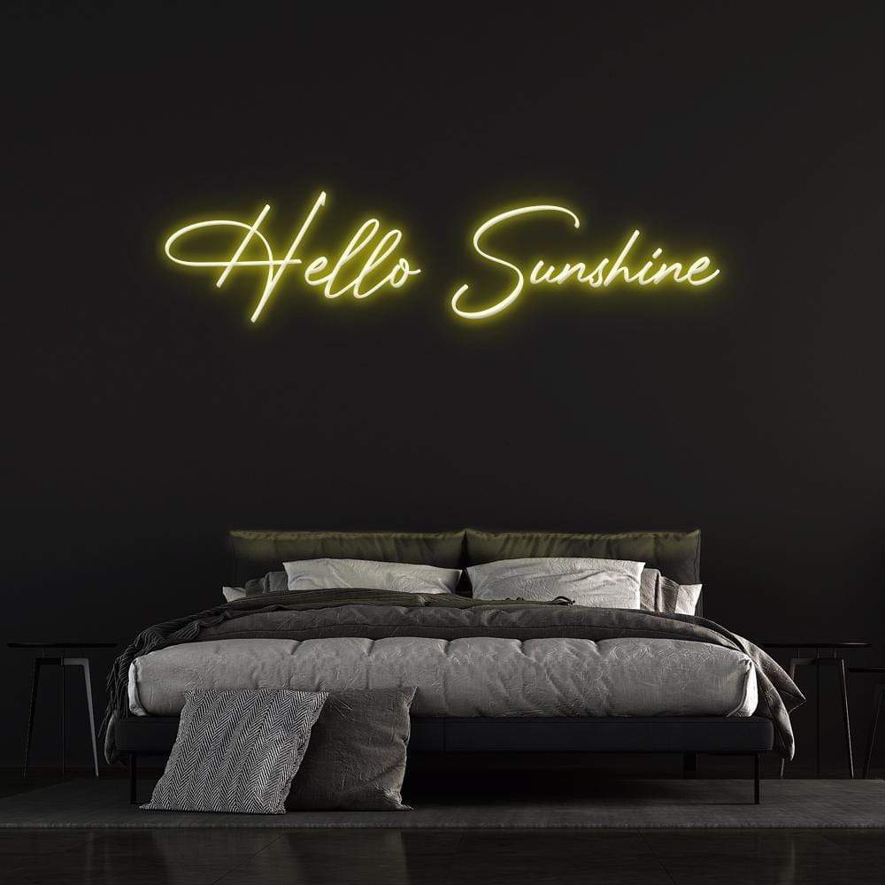 Hello Sunshine - LED Neon Sign