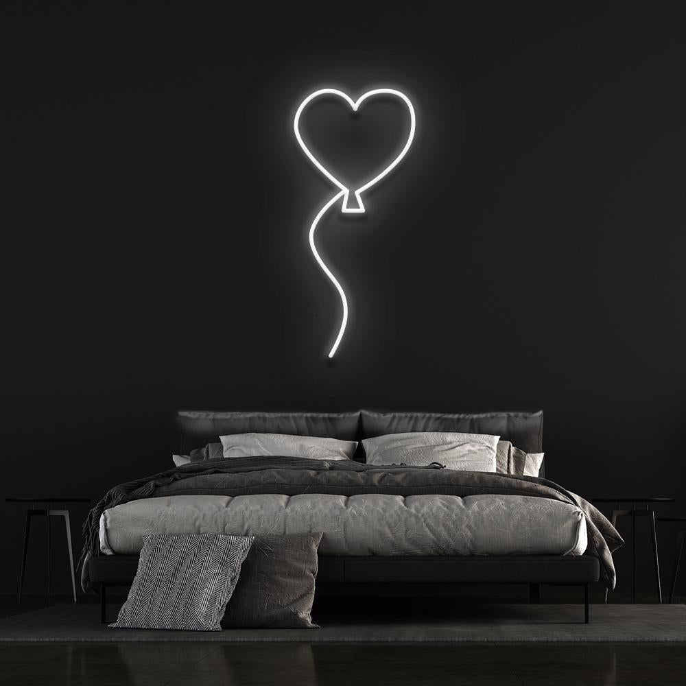 Heart Balloon LED Neon Sign