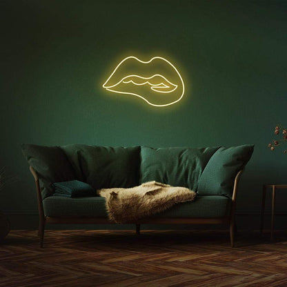 Irresistible Lips Neon Sign