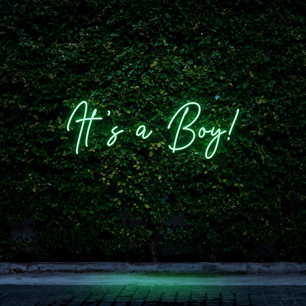 It's a Boy! - LED Babyshower Neon Sign