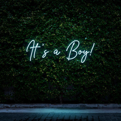 It's a Boy! - LED Babyshower Neon Sign