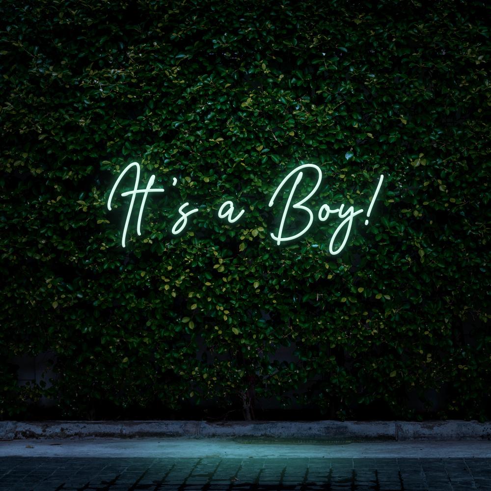 It's a Boy! - LED Babyshower Neon Sign