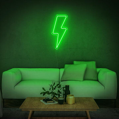 'Lightning Strike' LED Neon Sign