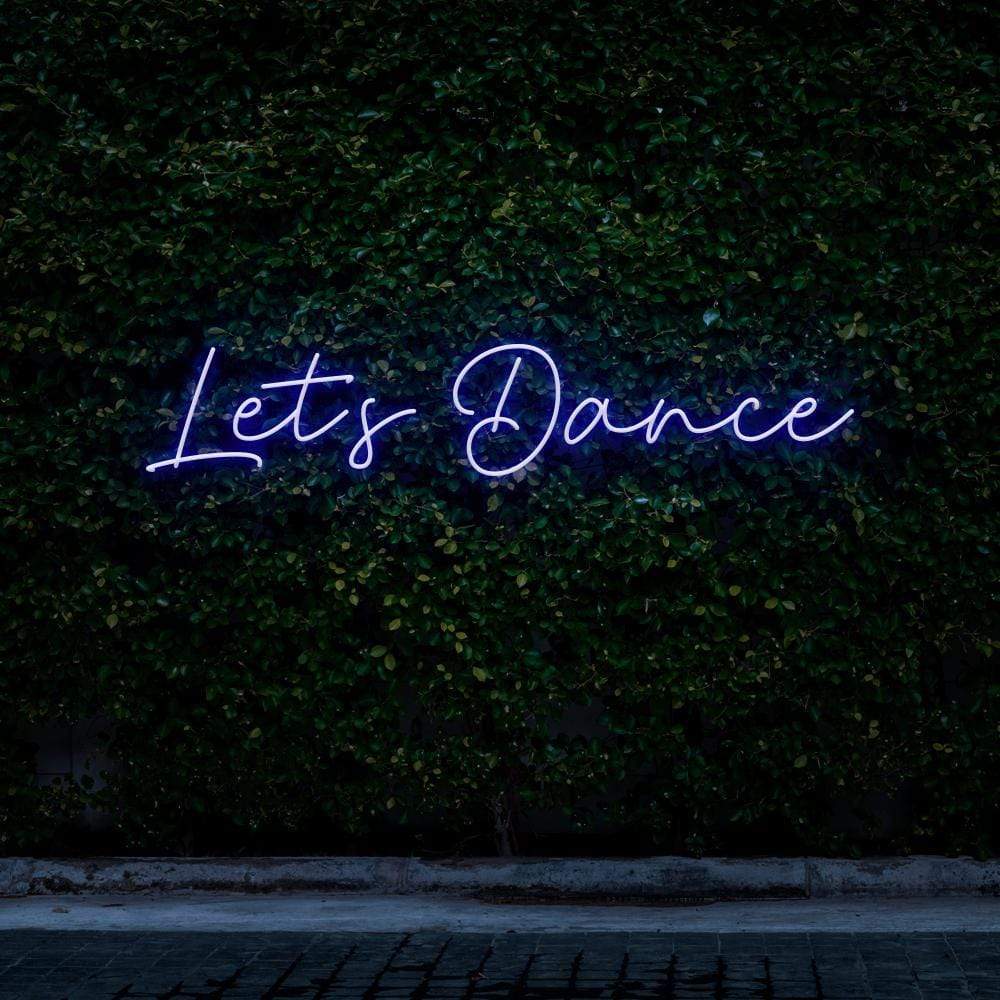 "Let's Dance" Neon Sign