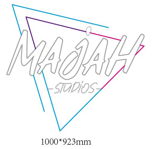 Custom Sign - MAJAH