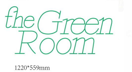 The Green Room Neon Sign