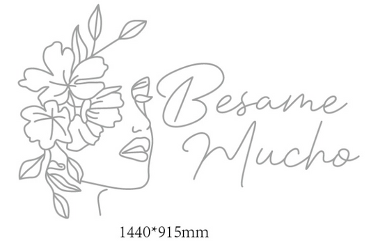 Besame Mucho Neon Sign