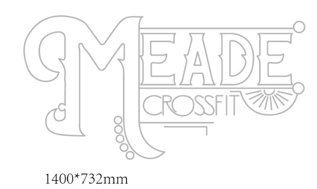 Crossfit neon sign