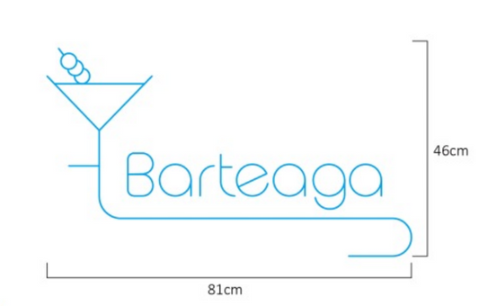 Barteaga Neon Sign