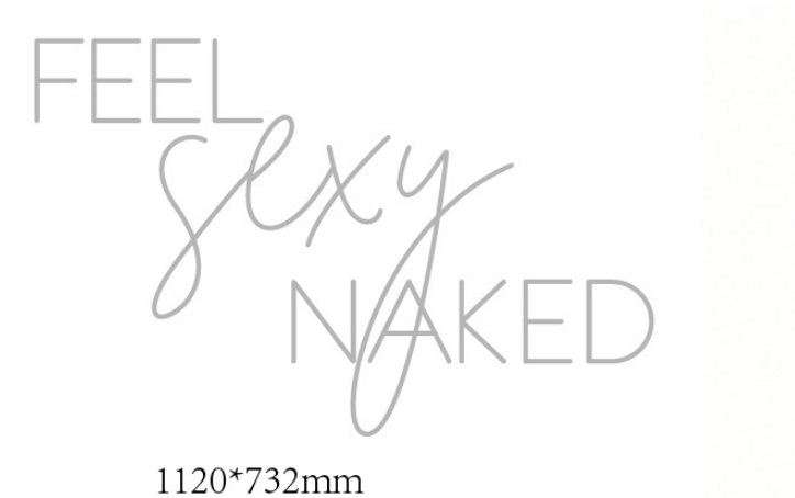 Feel Sexy Naked Neon Sign