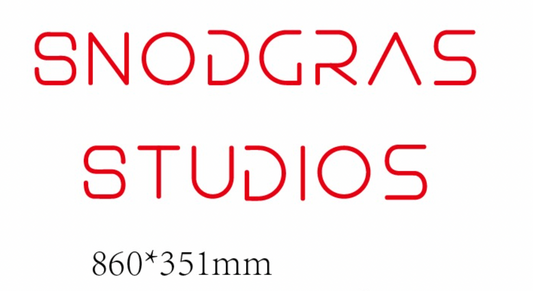 SNODGRAS STUDIOS NEON SIGN